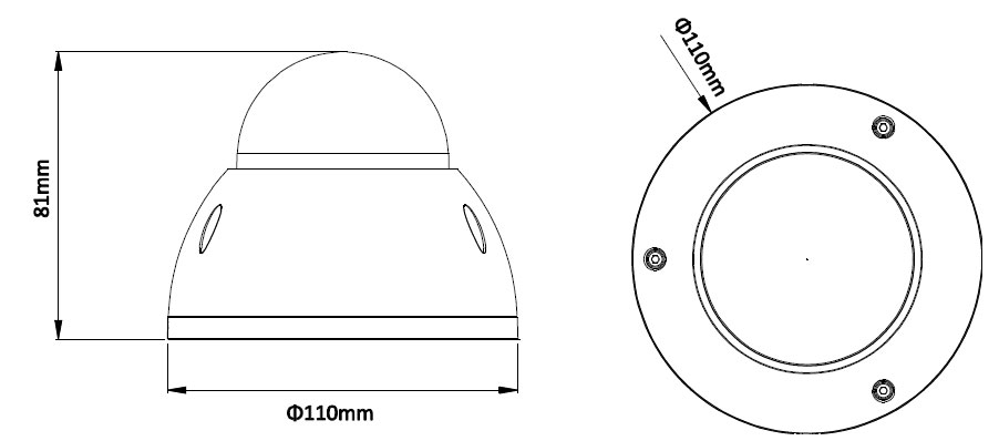 Mini Dome 4K Camera