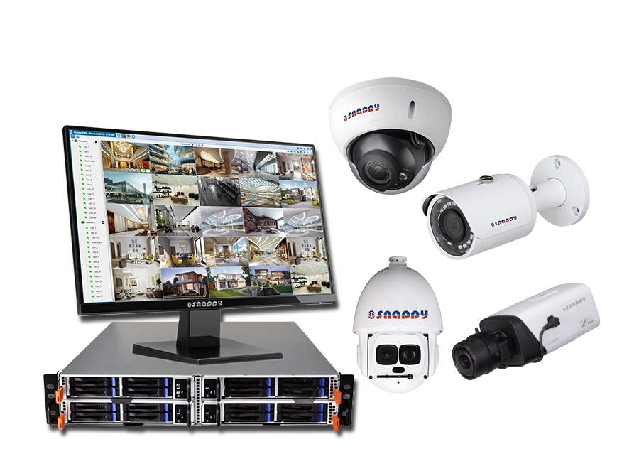 snappy video management server camera and software