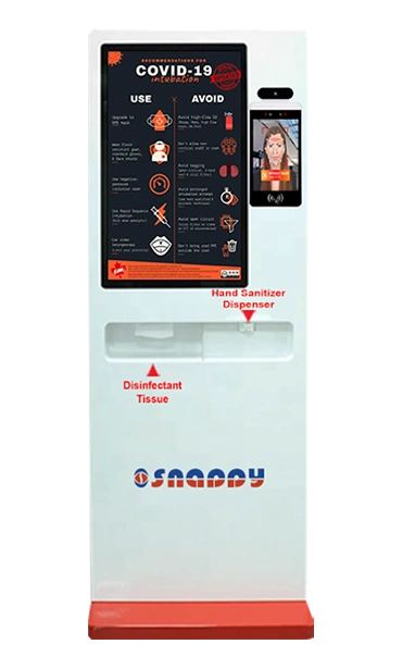 Face and Temperature Kiosk 