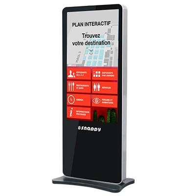 55inch Interactive Touch Kiosk - Floor Mount