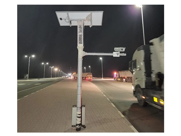 snappy durable cctv poles for outdoor video surveillance and security systems