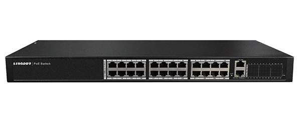 snappy poe network switches for power and data transmission