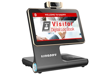Snappy visitor digital log book by secure with paperless entry system
