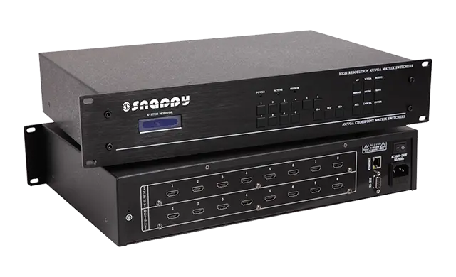 Snappy HDMI matrix switchers for control rooms in UAE