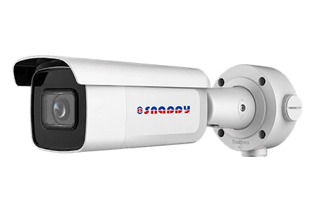 Snappy 4MP Motorized Bullet Camera with Face Detection IP-B4MWPC-HPS for AI surveillance and face recognition
