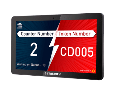 Snappy 18.5-inch counter display CD-ER03AP-NP