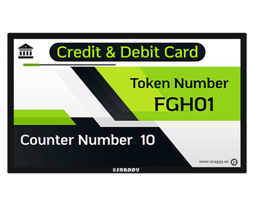 Snappy 32-inch counter display CD-ER89