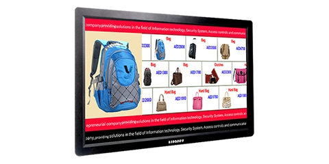 snappy advertising display - wall mount