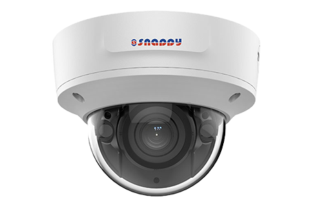 Snappy 4MP Dome Security Camera with Network Connectivity for Clear Video Surveillance