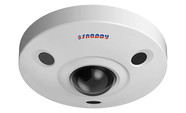 12M Dome Ultra HD IR Network Fisheye Camera