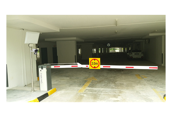 Parking Entrance CCTV Poles