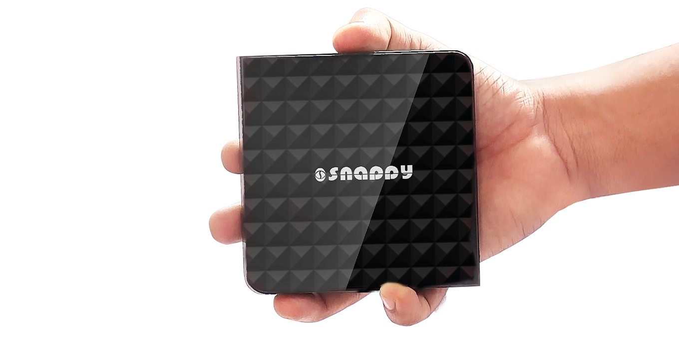 Snappy digital signage player 4k frontview