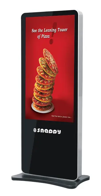 Snappy 55inch floor mount player front view high-res