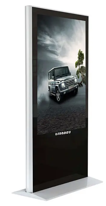 Snappy 65inch floor mount ad player 2 high-res