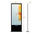 Snappy 65inch floor mount ad player 3