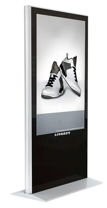 Snappy 70inch floor mount ad player 2 high-res