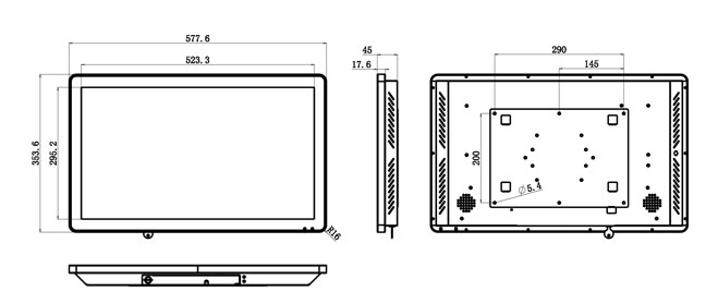 metal-wall-mount-23-6-dimension