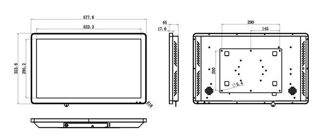 metal-wall-mount-23-6-dimension