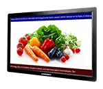 High-res 14-inch Snappy wall mount digital signage