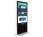Snappy 65-inch Interactive Touch Kiosk Floor Mount - Thumbnail 2