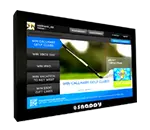 Snappy 47-inch wall mount kiosk thumbnail side