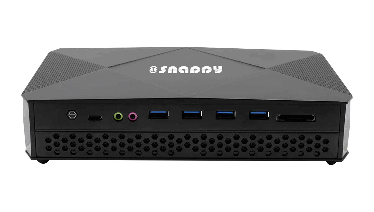 Snappy AI Edge Computerv2-17-34112s-1 frontview for High-Performance Edge Computing and AI Processing