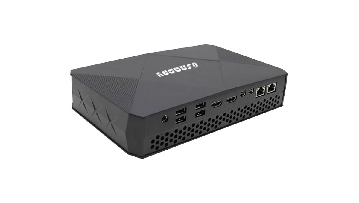 Snappy AI Edge Computer v2-17-3412s-2 backview for High-Performance Edge Computing and AI Processing