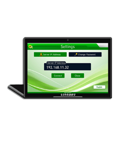 snappy 7-inch ltype counter call unit for queue management and customer service applications-HP7008