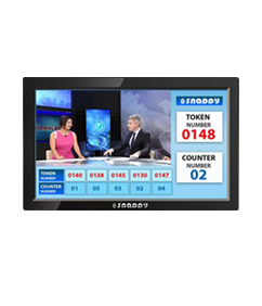 Snappy 10.1-inch counter display for information and promotions