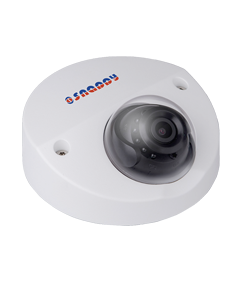 Vandal-proof Wedge Dome 4MP HD IR Camera