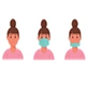Accurate mask face attribute detection