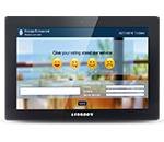 snappy front view of feedback management system camera with Wi-Fi