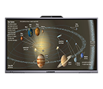 snappy 75-inch interactive touchscreen display for business meetings and presentations