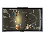 snappy 75-inch interactive touchscreen display for business meetings and presentations