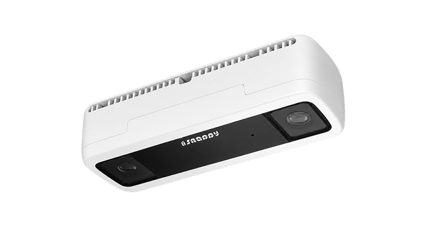 Snappy Dual-Lens People Counting Network Camera IB-9GI5396S1-G-UWB