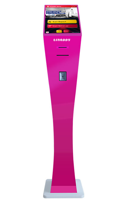 Snappy Ticket Dispenser Freestand 15.6 Inch for Efficient Ticket Management-dimensionview