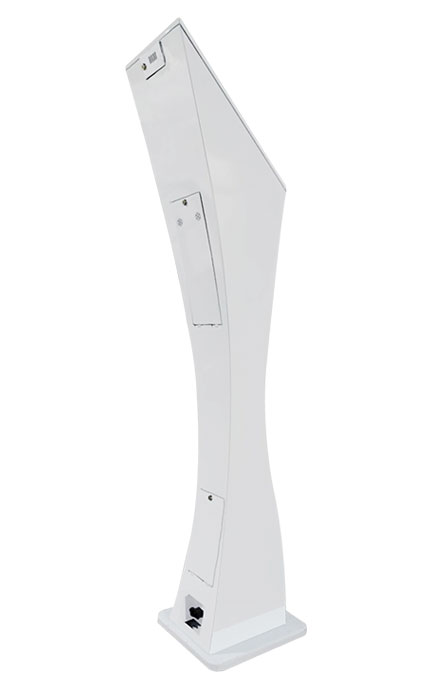 Snappy Ticket Dispenser Freestand 15.6 Inch for Efficient Ticket Management-Frontview