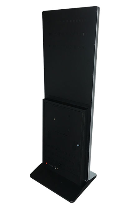 Snappy Ticket Dispenser Freestand 32 Inch for Efficient Ticket Management-dimensionview