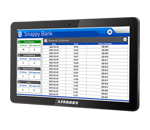 Snappy 10.1-inch counter call unit for queue management and customer service applications