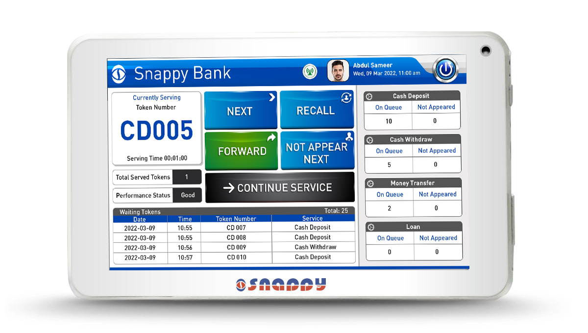 Snappy | Counter Call Unit - 7