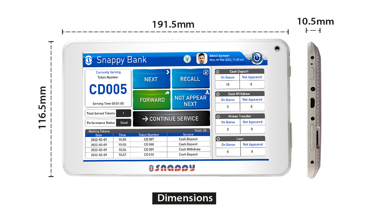 Counter Call System Snappy | Counter Call Unit - 7