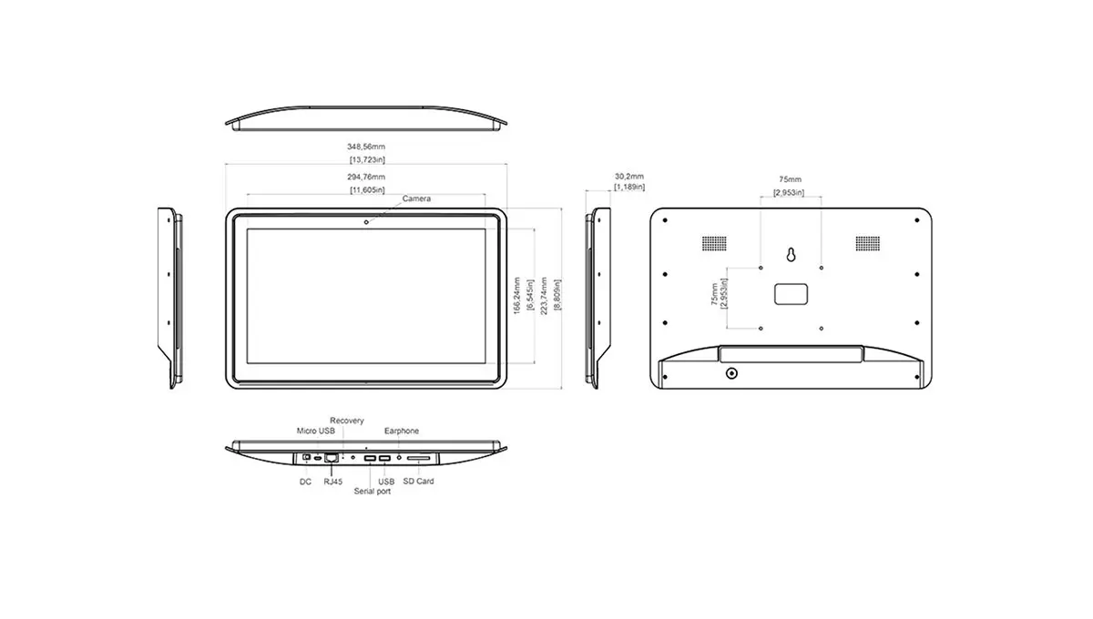 Snappy Side light LED bar for 13.3-inch counter display, ideal for retail displays-5