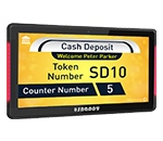 Snappy 13.3-inch capacitive touch counter display with side light LED bar, perfect for retail and promotional product displays-3