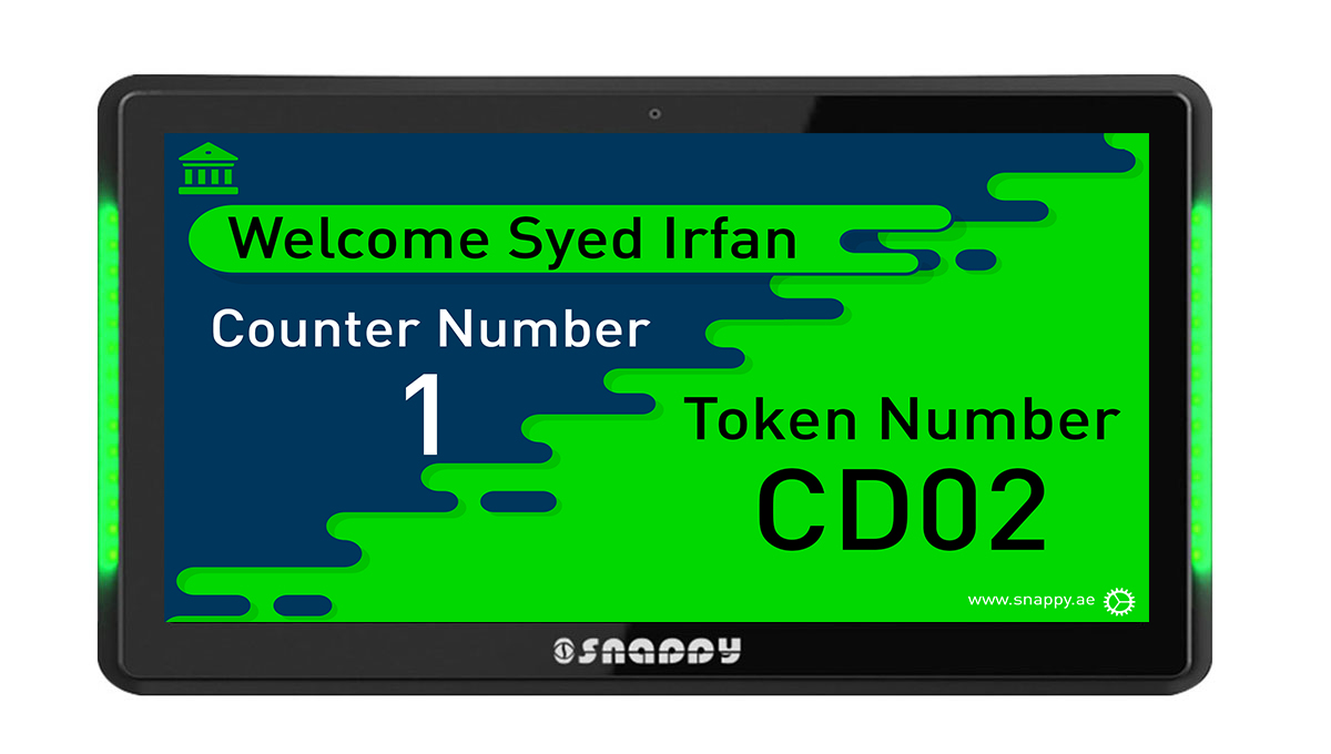 Snappy 10.1-inch capacitive touch counter display with side light LED bar, perfect for retail and promotional product displays-1
