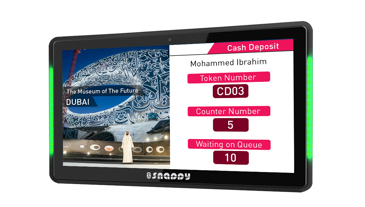 Snappy Side light LED bar for 15.6-inch counter display, ideal for retail displays-2