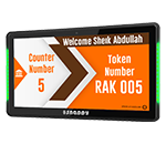 Snappy 10.1-inch capacitive touch counter display with side light LED bar, perfect for retail and promotional product displays-2