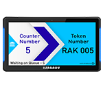 Snappy 15.6-inch capacitive touch counter display with side light LED bar, perfect for retail and promotional product displays-1