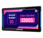 Snappy 15.6-inch capacitive touch counter display with side light LED bar, perfect for retail and promotional product displays-2
