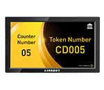 Snappy 18.5-inch counter display for information and promotions mopdel-GI0211AW