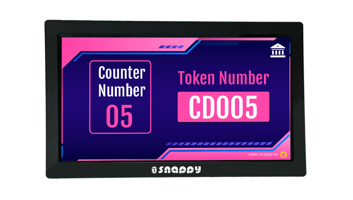 Snappy 21.5-inch counter display for information and promotions model-GI9911AW